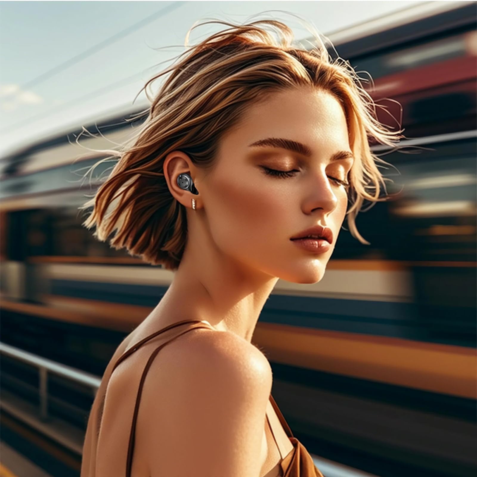 Adjustable Ear Plugs for Sleeping, Noise Cancelling 17-35dB, 7 Reusable