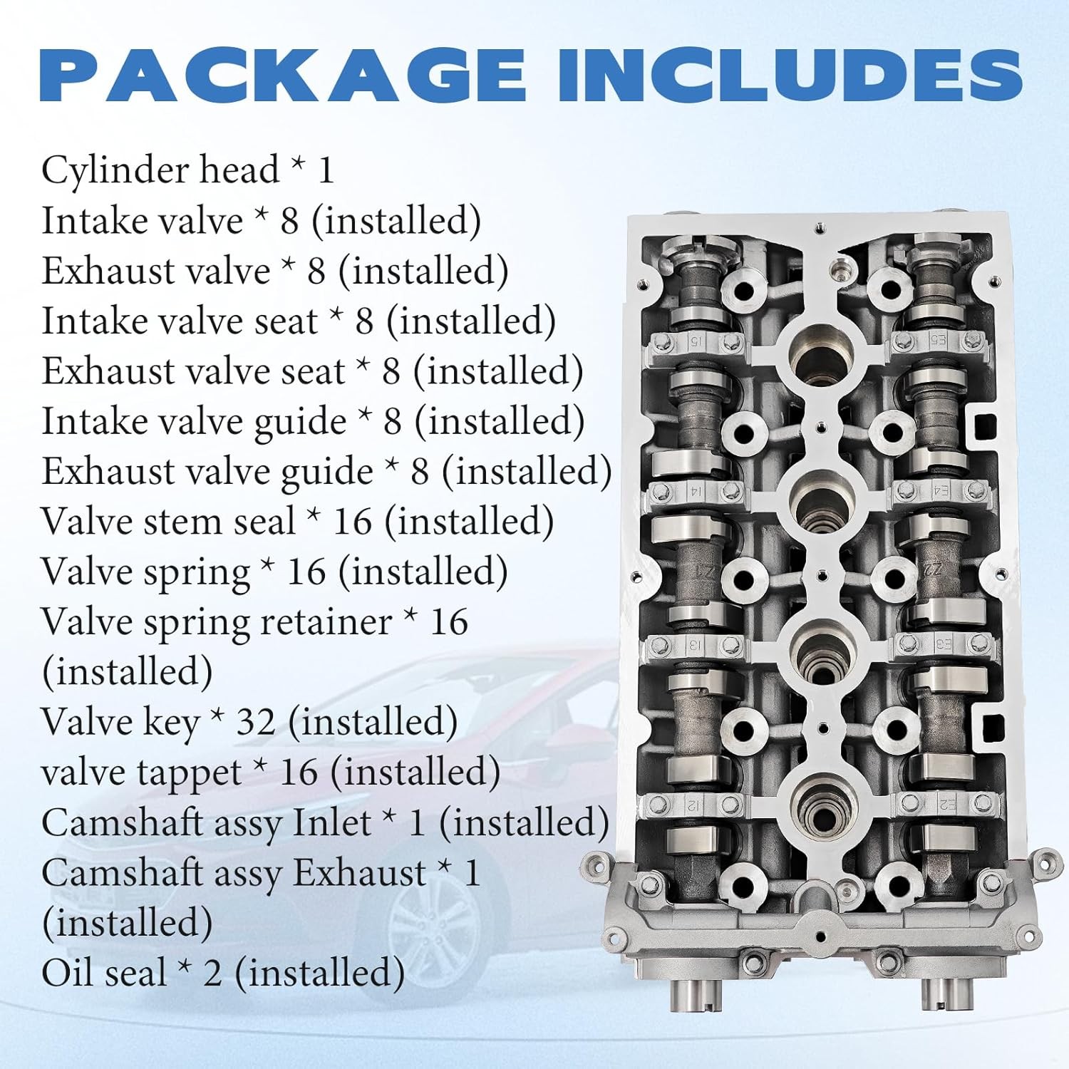New Cylinder Head Assembly For 2011-2018 Chevy Cruze Sonic 1.8L L4 DOHC
