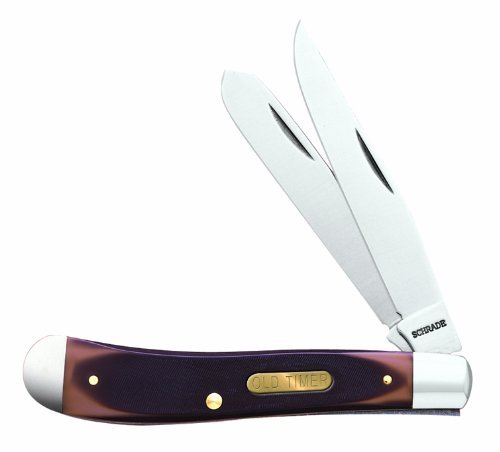 Schrade 94OT Gunstock Trapper 2 Blade Pocket Knife