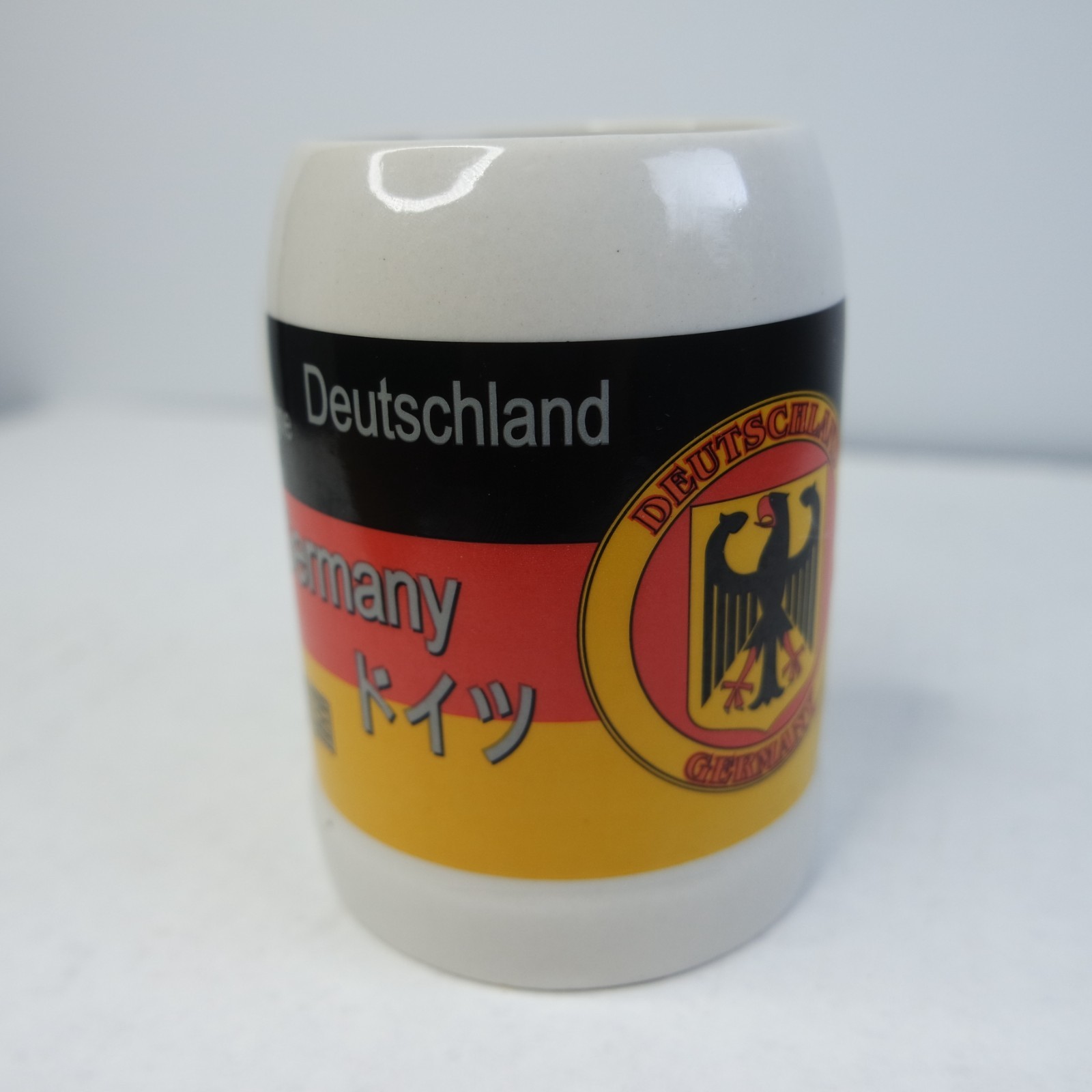 Vintage Germany Deutschland Languages Coat of Arms Coffee Tea Cup Mug RARE