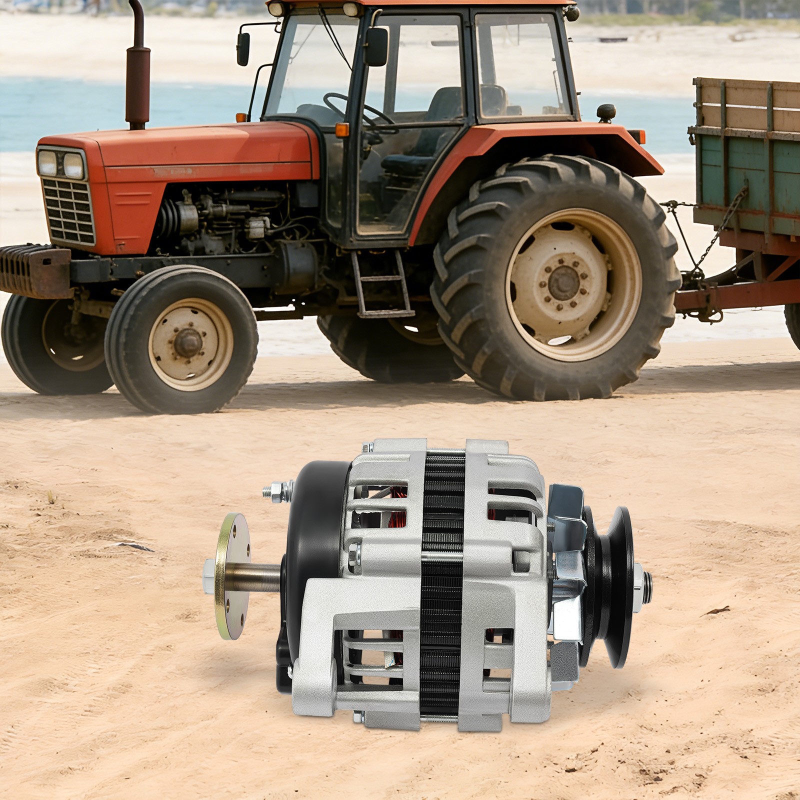 2000w Agriculture Permanent Magnet DC Generator Low Noise DC Generator 4000rpm