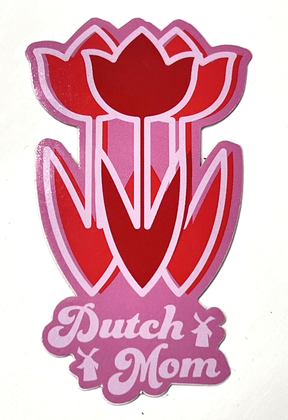 DUTCH BROS sticker DUTCH MOM Flower MAY 11th 2025 Mother’s day Tulip Flowers