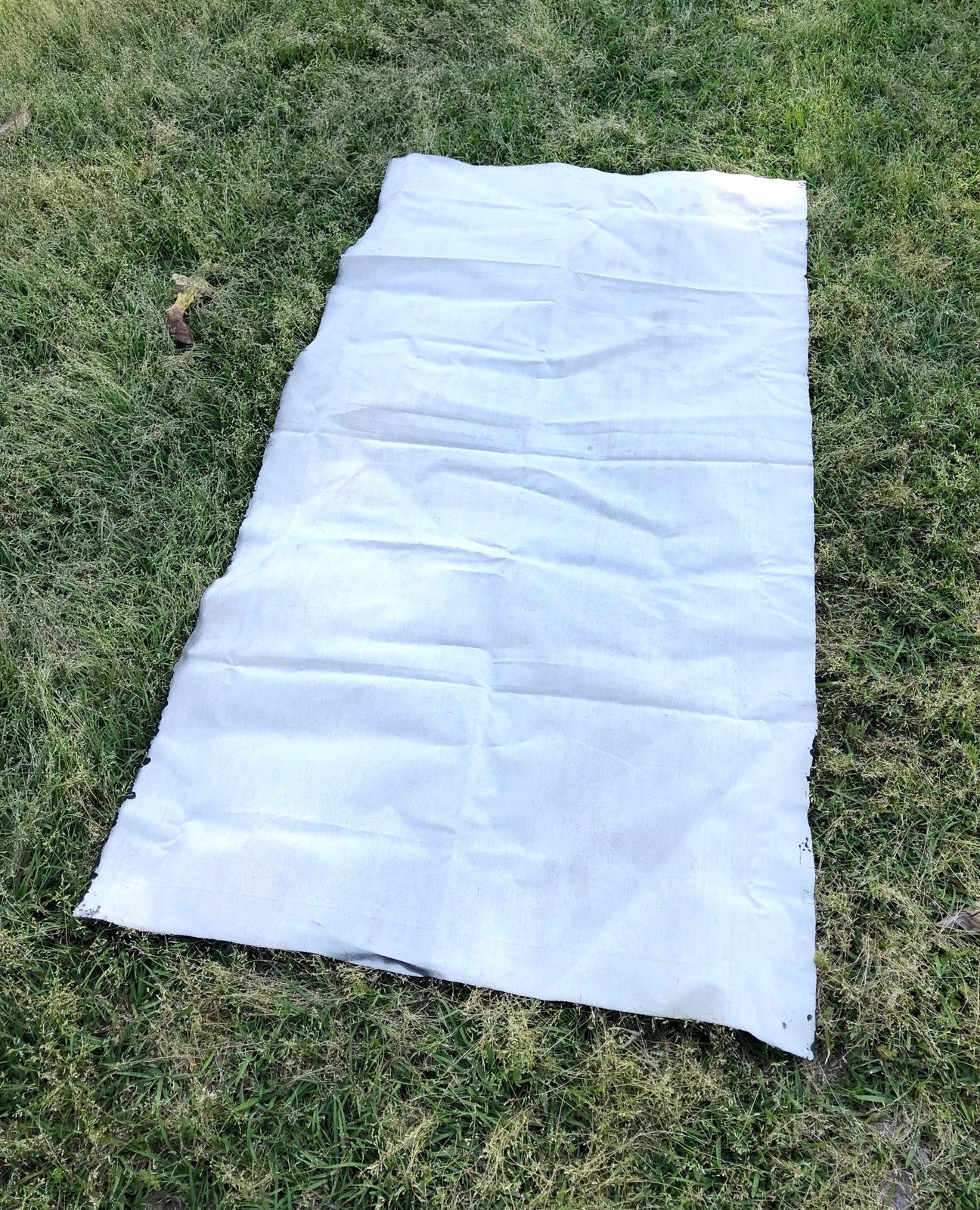 Painted Canvas Ground Cloth - Reenactment Camping
