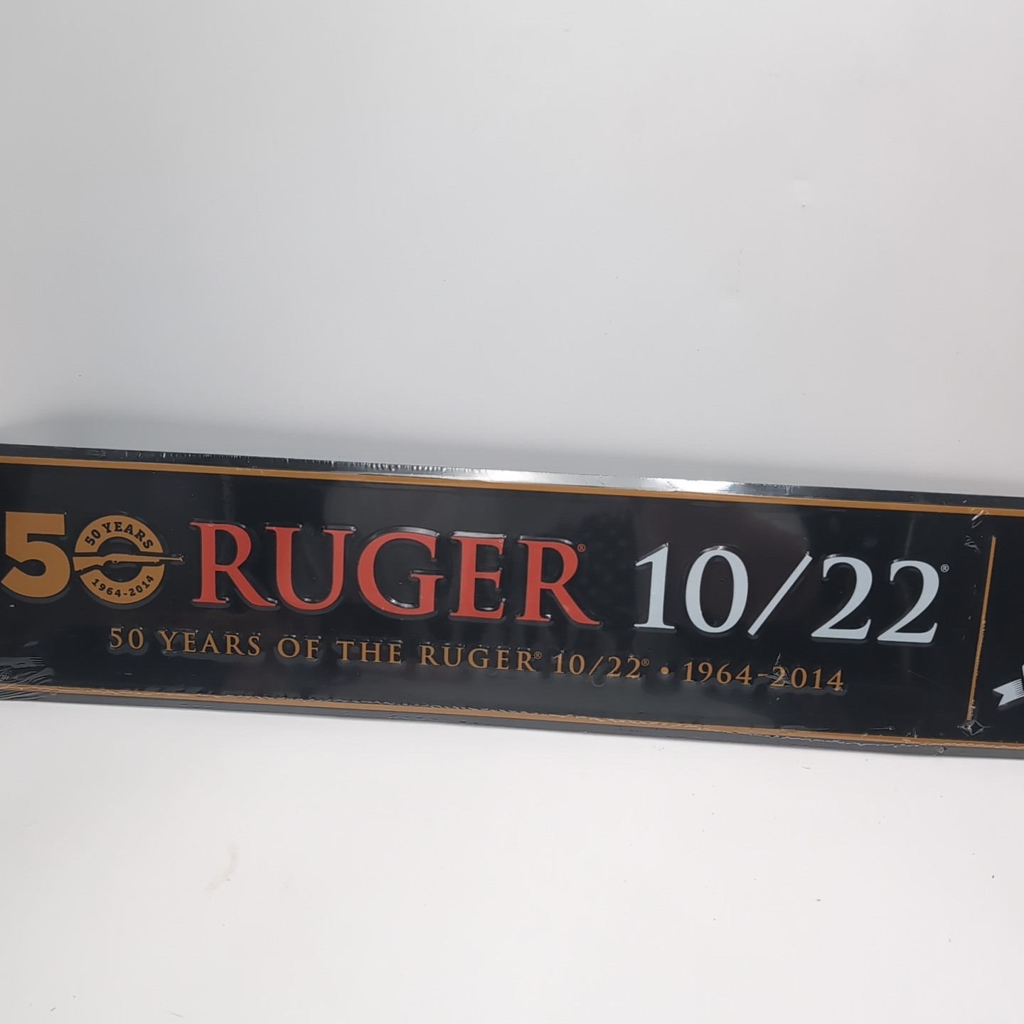 1964-2014 50 Years Ruger 10/22 Anniversary Collector’s Series Embossed Tin Sign