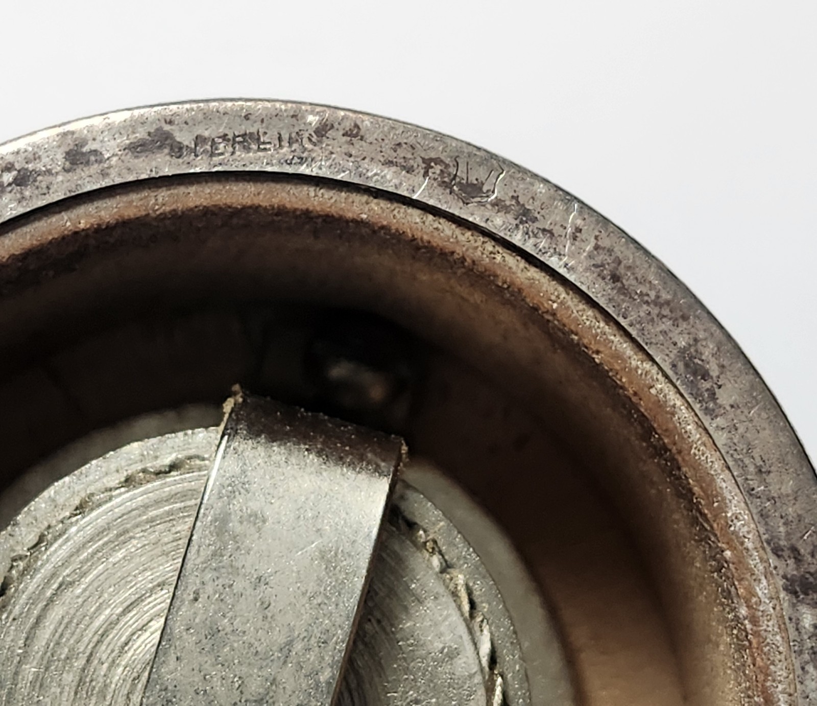 Sterling Silver Pepper Grinder Pair- One GMT Exemplar & One With Shield Hallmark