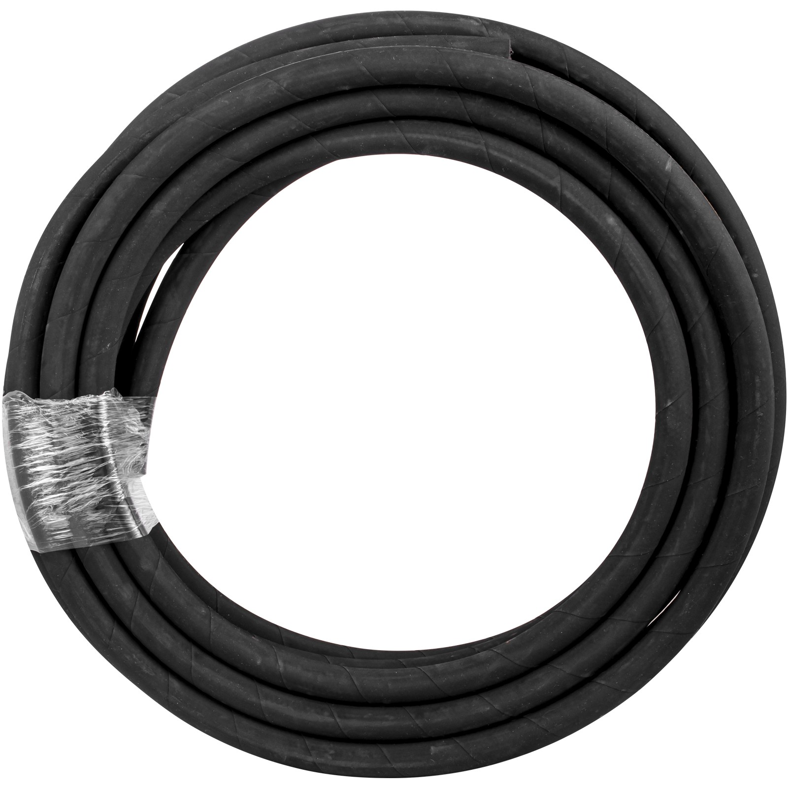 VEVOR 1/2" SAE Hydraulic Hose - 100ft Coiled, R2 Steel Wire, 4000 PSI WP