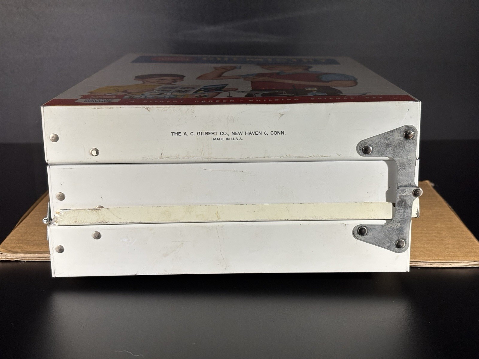 Vintage 1963 Gilbert Chemistry Lab Complete W/ Chemicals 100% Intact