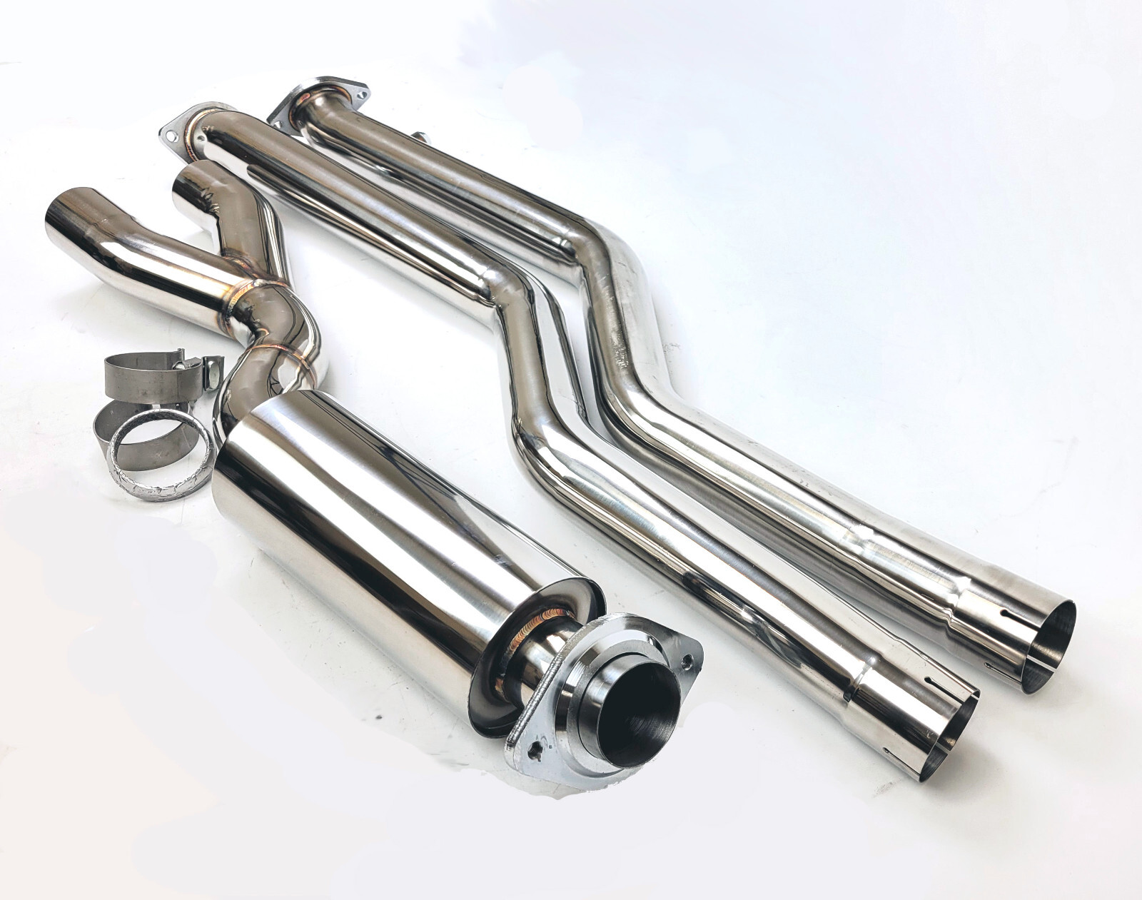 Lexus IS-F 2008-2014 Resonated Mid-Pipe Exhaust System ISF Circuit Werks