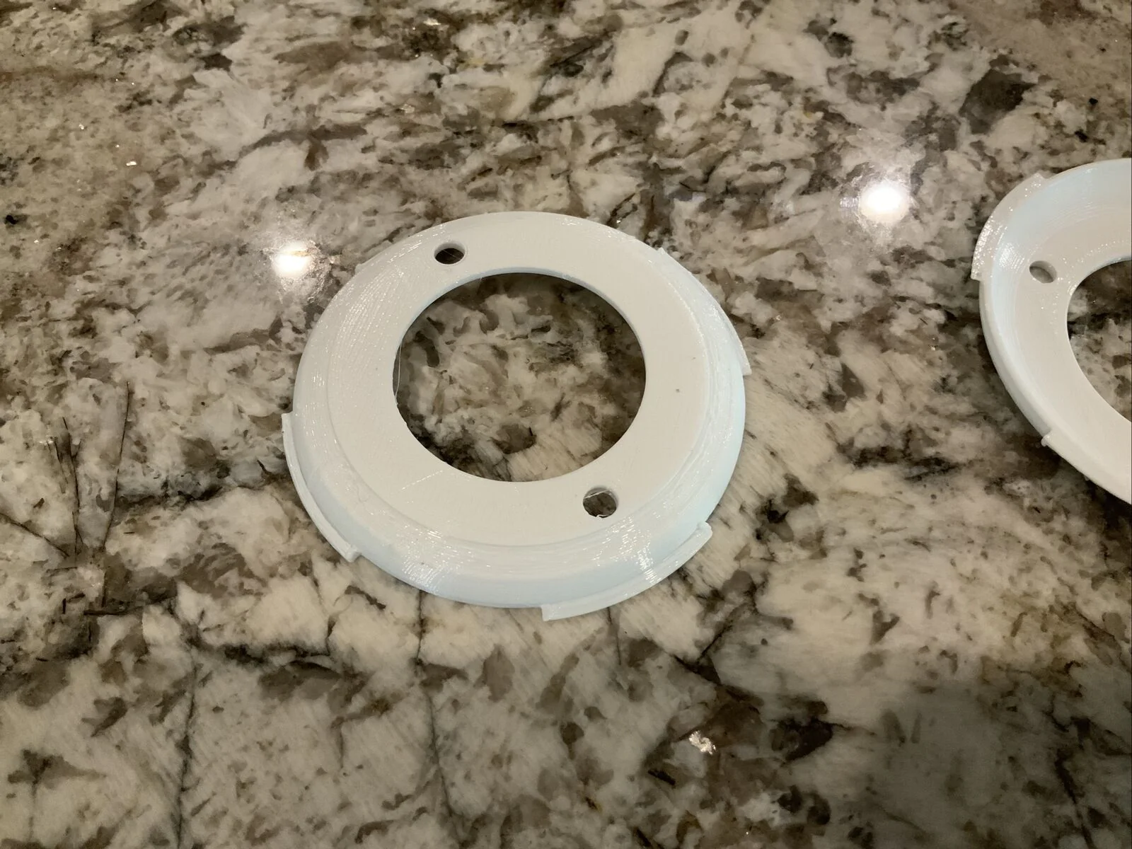 Nest Cam (outdoor/indoor, battery) Mounting Bracket/Plate, QTY 3 per Order