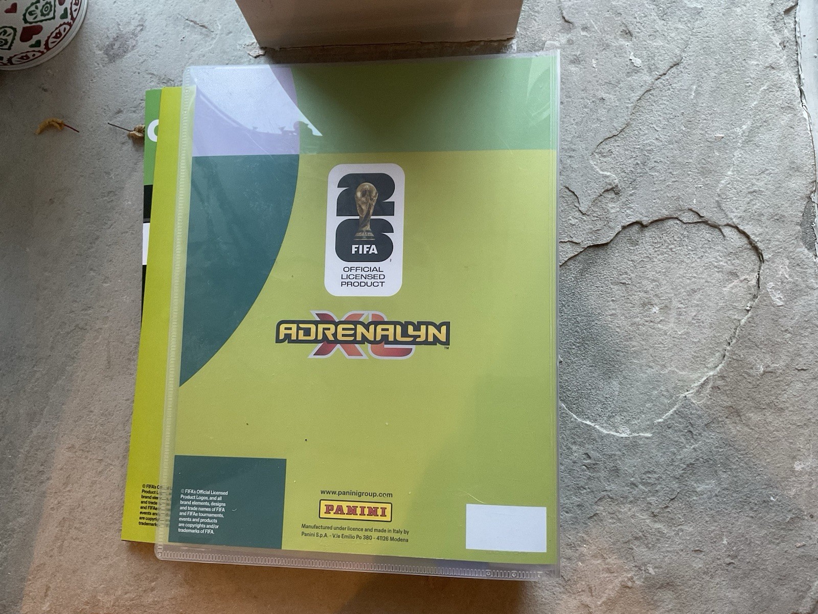 Panini World Cup 2026 Adrenalyn XL Binder ONLY Unsealed No Cards .