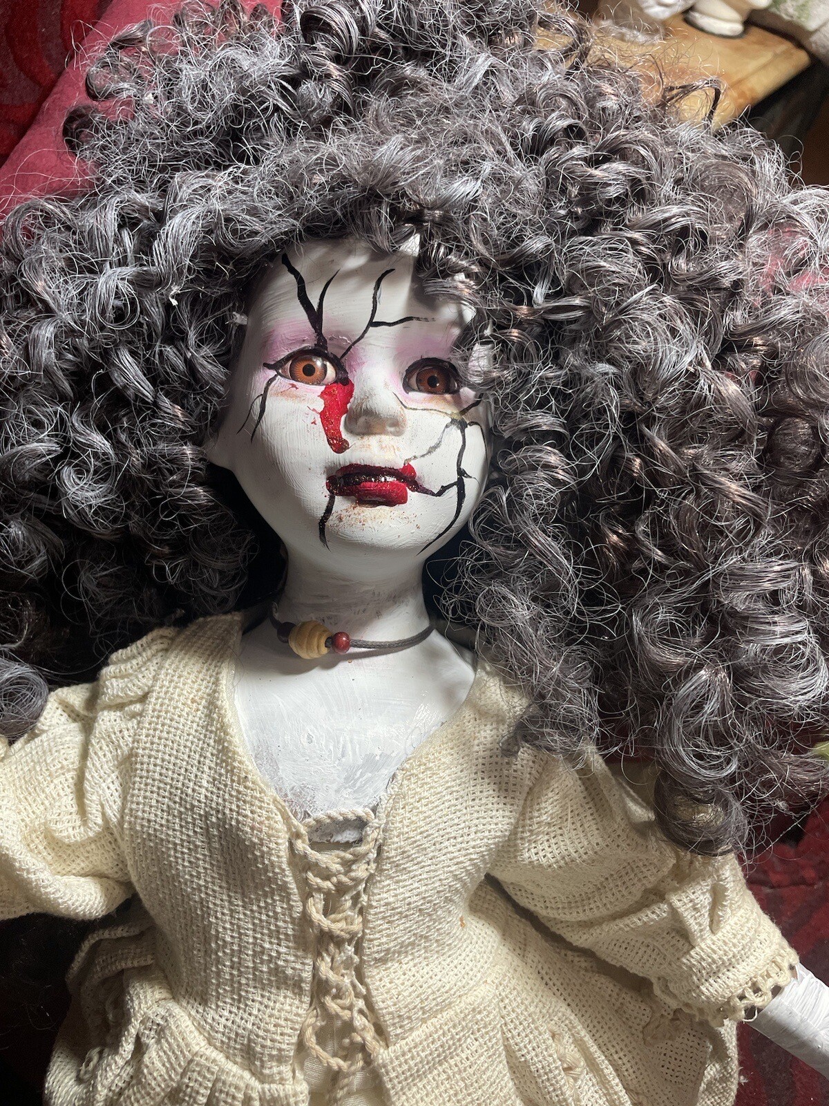 Creepy Doll, Halloween Doll, Haunted Doll, Halloween Decoration, Read Discriptio