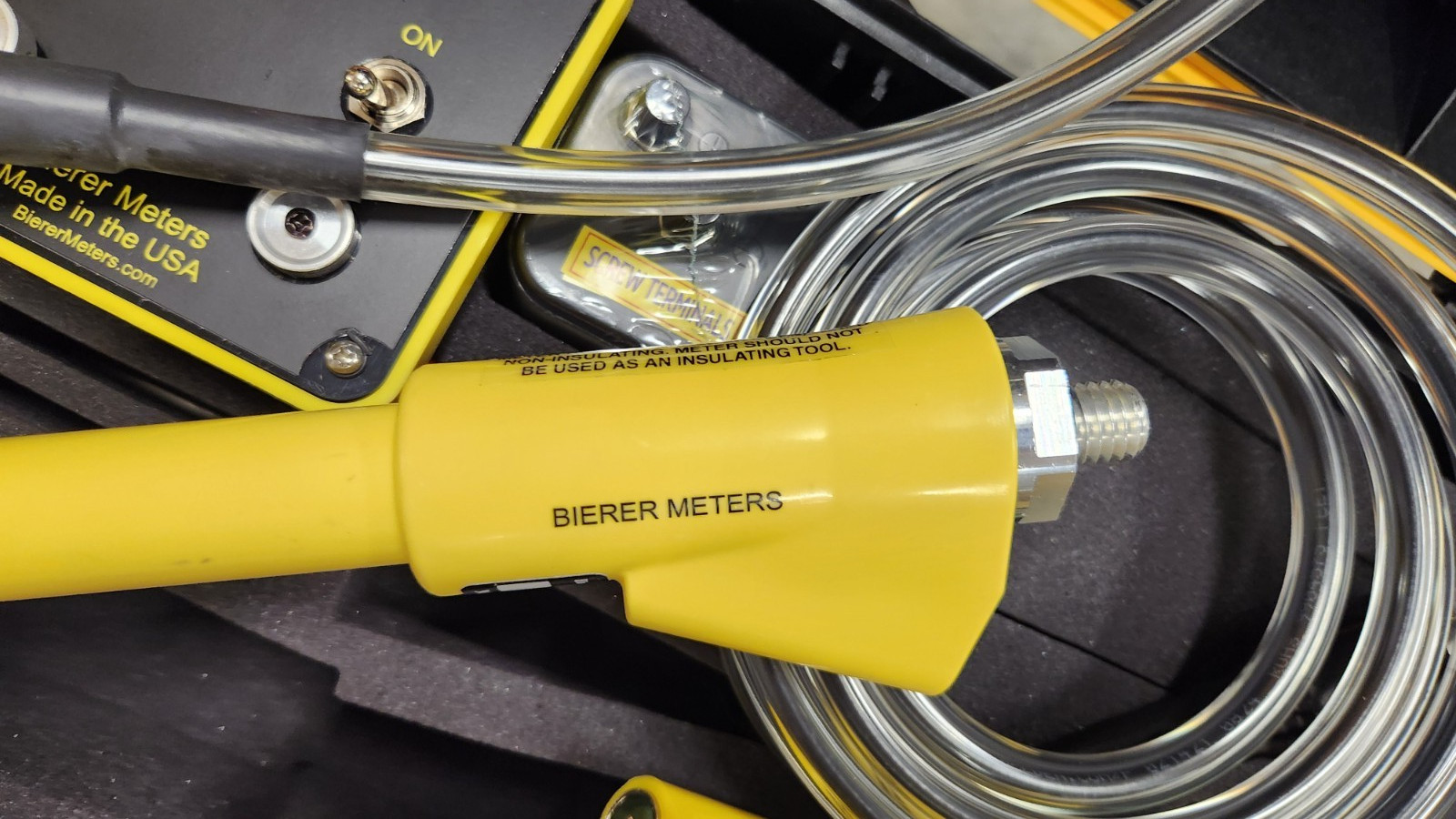 Bierer 83280 0-35kV Analog Voltage Detector Phasing Tester Lineman NEW IN CASE