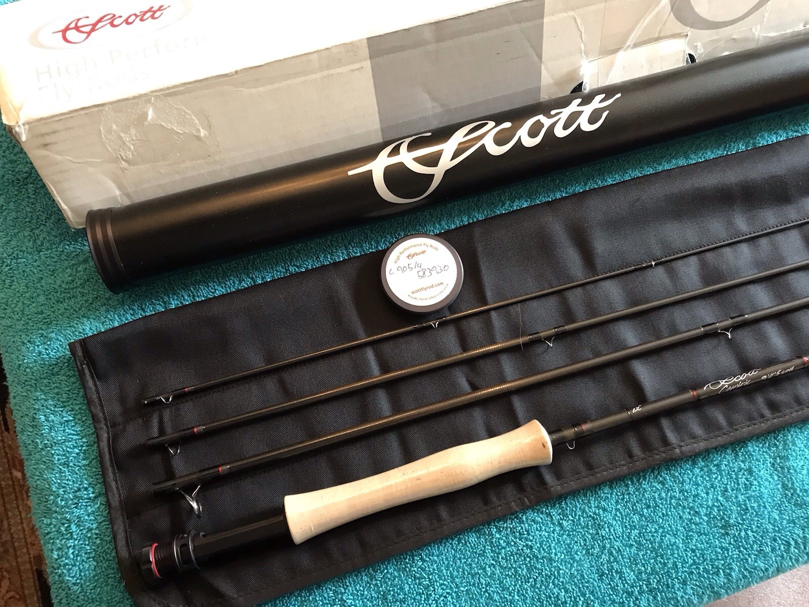 Scott Centric Fly Rod Brand New 905-4. 5 Weight
