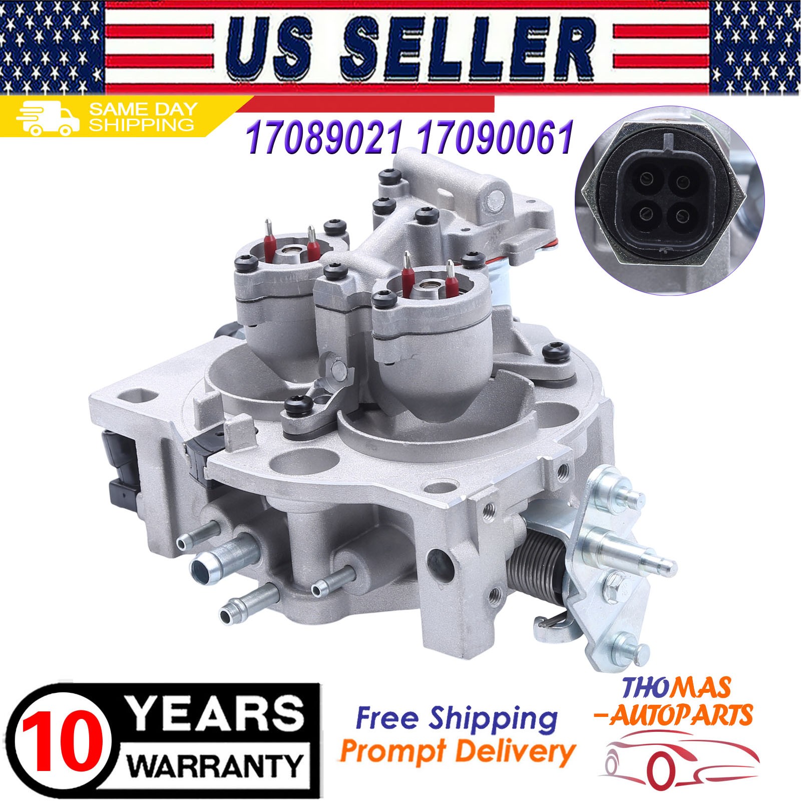New Throttle Body For GMC Chevrolet 5.7L 1993-1995 RP TBI 17093030 5235206 *2