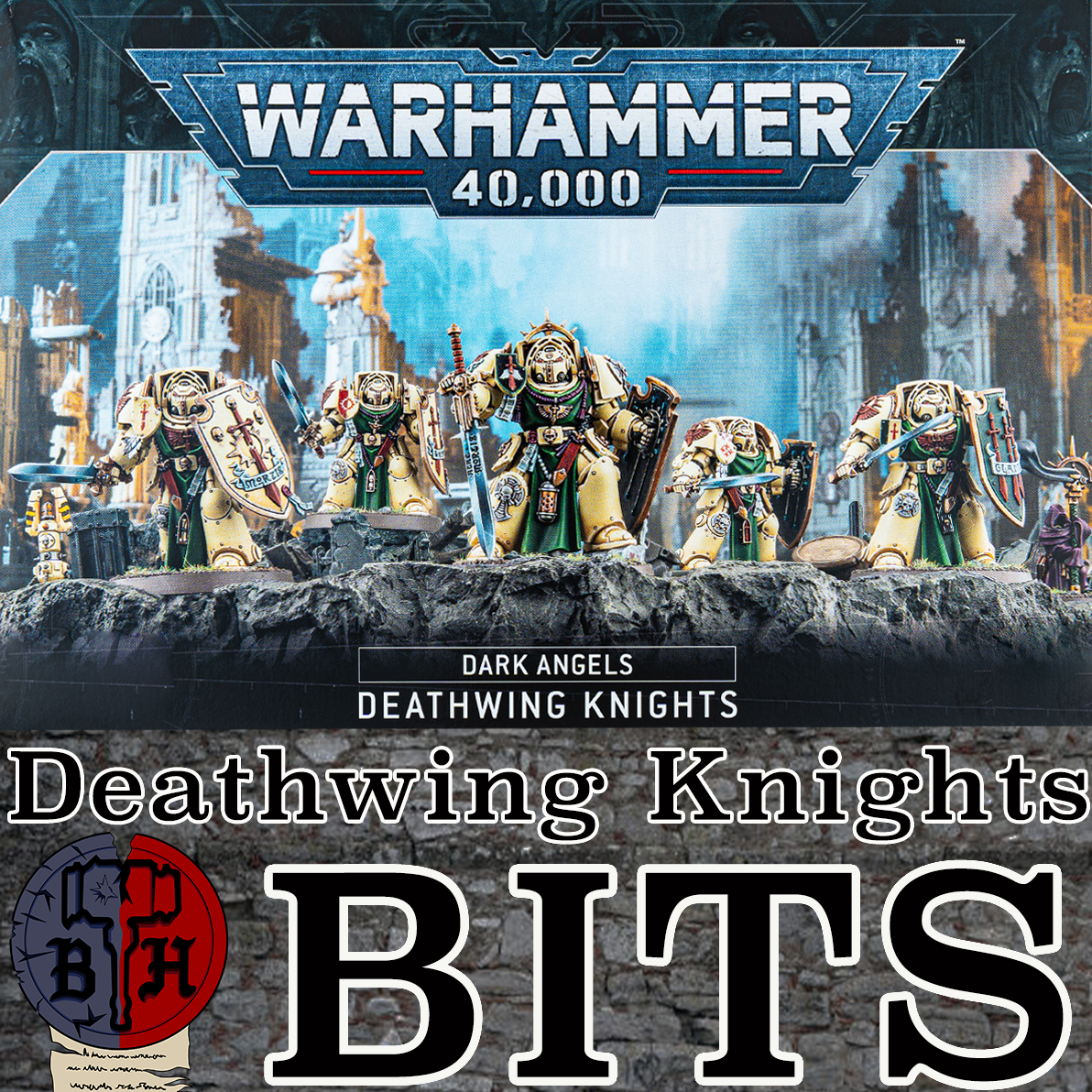 Warhammer 40k Dark Angels Deathwing Knights Terminator Bits