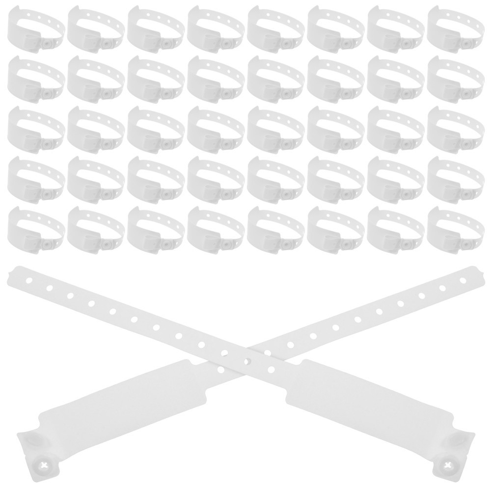 200 Pcs Medical Wrist Bands Id Wristbands Bracelets for Elderly Hospital