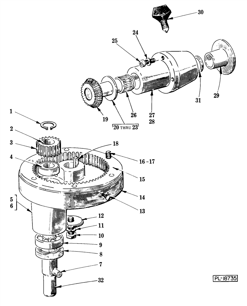 Hobart 30qt D30 gear box & Planetary shaft seals 110335 110334 both seals