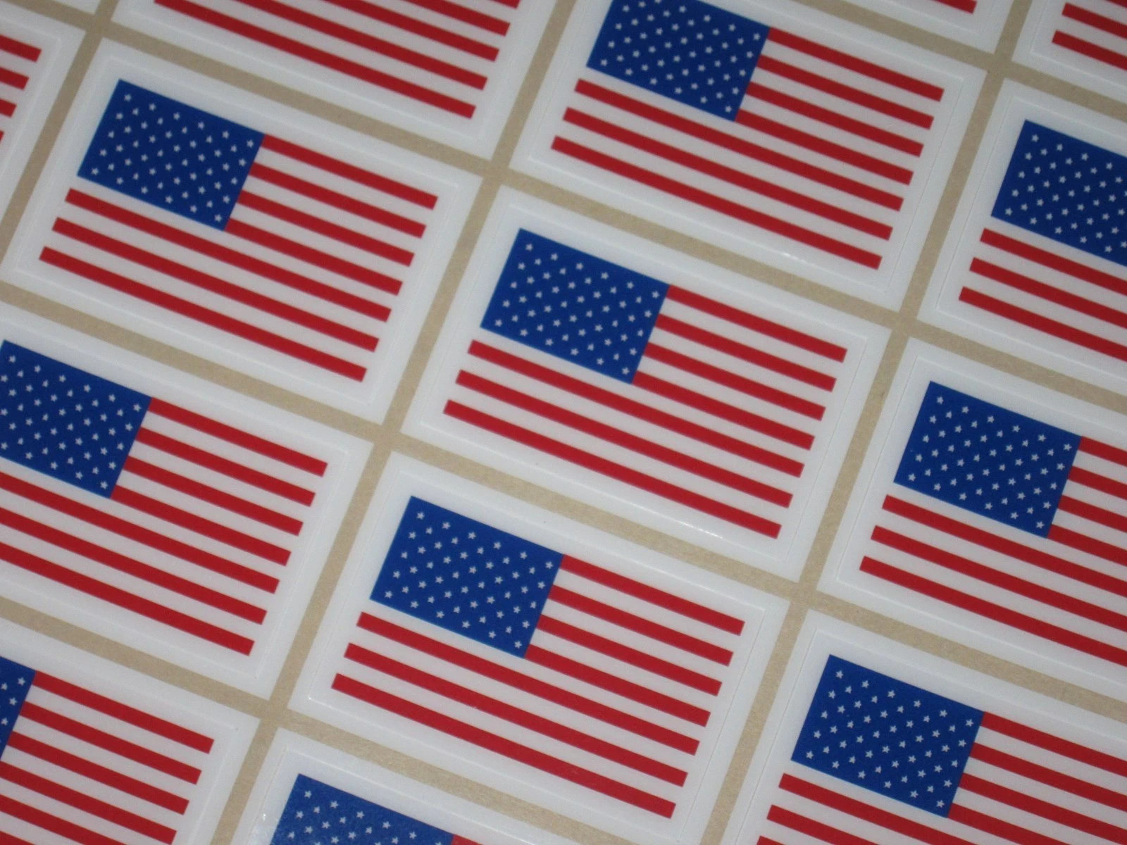 UNITED STATES US FLAG ROYAL Football Helmet Decals Qty (4) FULL Size 3M 20MIL