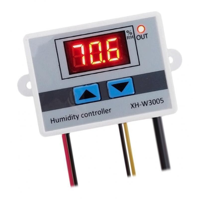 W3005 110 220V Incubator Digital Humidity Controller Hygrometer Switch Tester