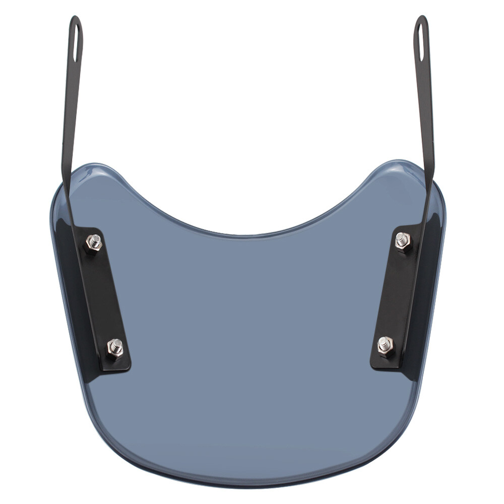 Universal Smoke 5-7'' Headlight Windshield Wind Deflector For Cafe Racer Yamaha