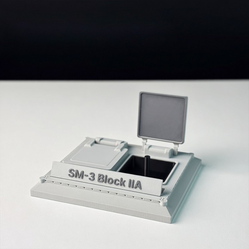 1:16 RIM-161D SM-3 Block IIA Missile Model 41cm 3D Printed Military Collection