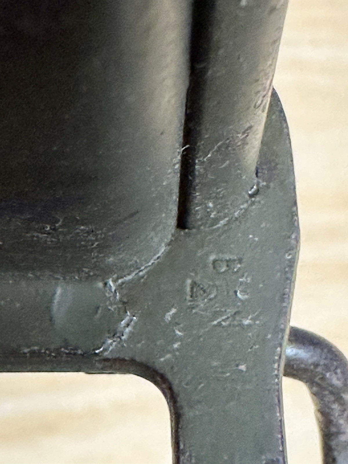 VERY NICE PRE-WWI US M1905 16” BAYONET 1907 ROCK ISLAND ARMORY & US M3 SCABBARD