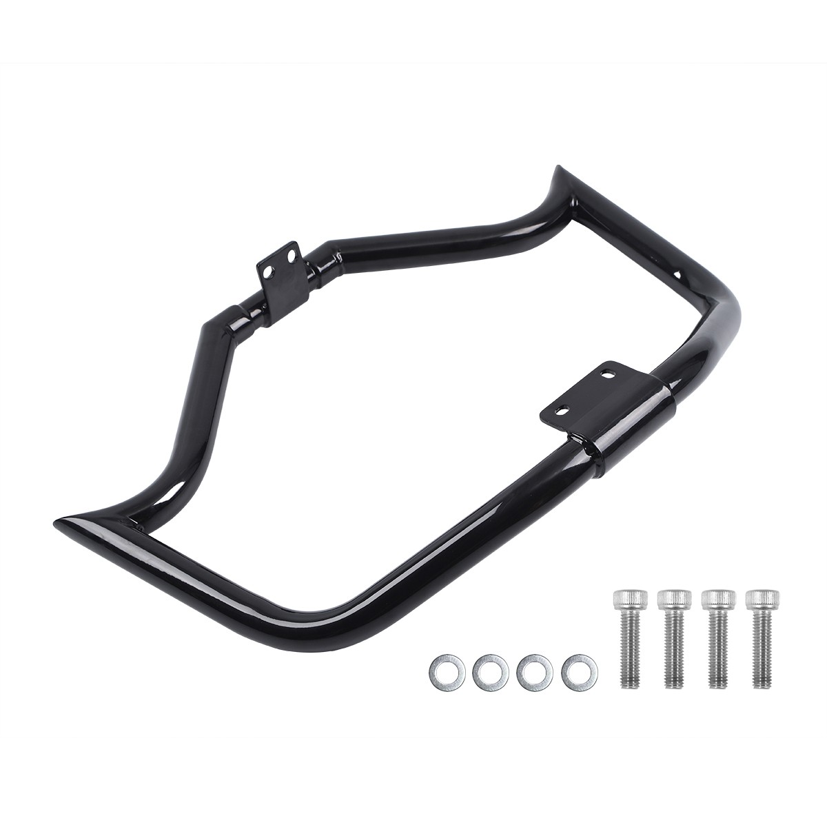 Black Engine Guard Highway Crash Bar For Harley Sportster 883 1200 XL 2004-2022