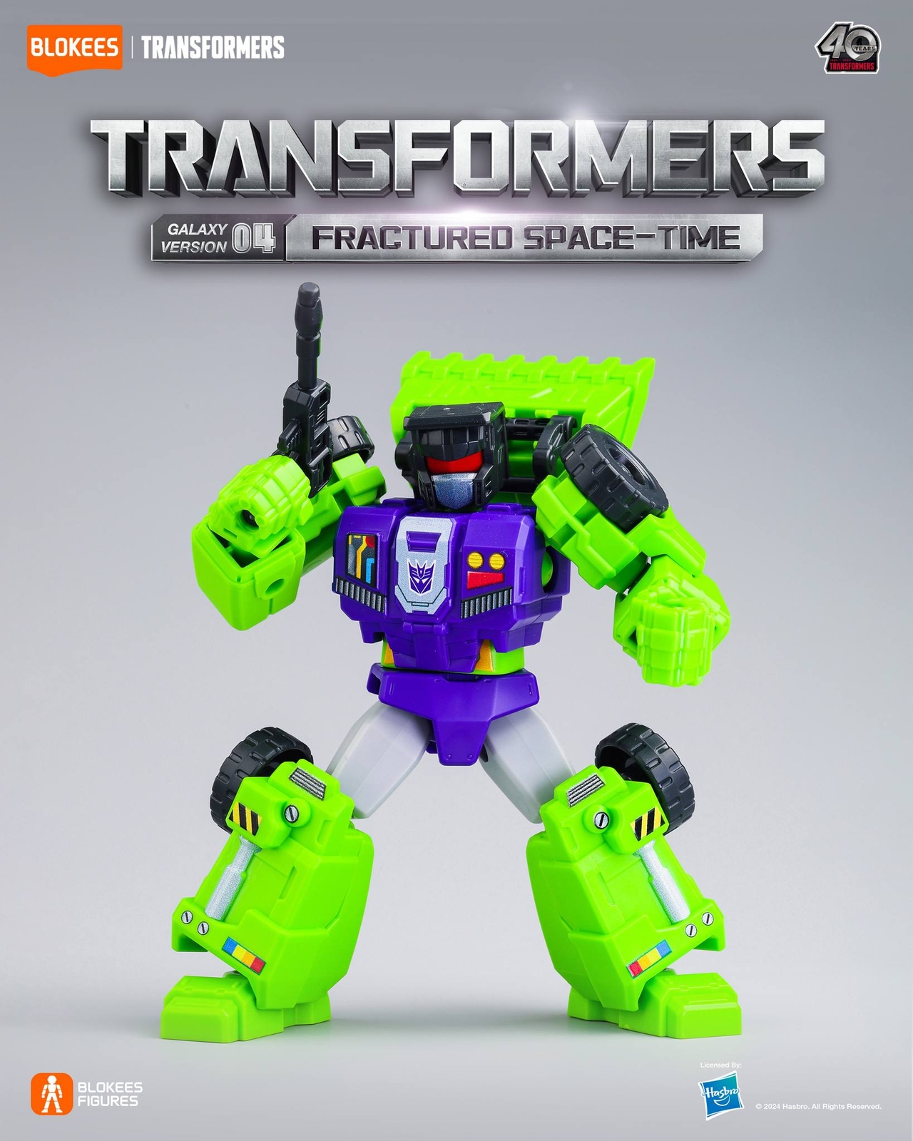 Blokees Transformers G1 Constructicons Action Figure 6 Vehicle Defender Version