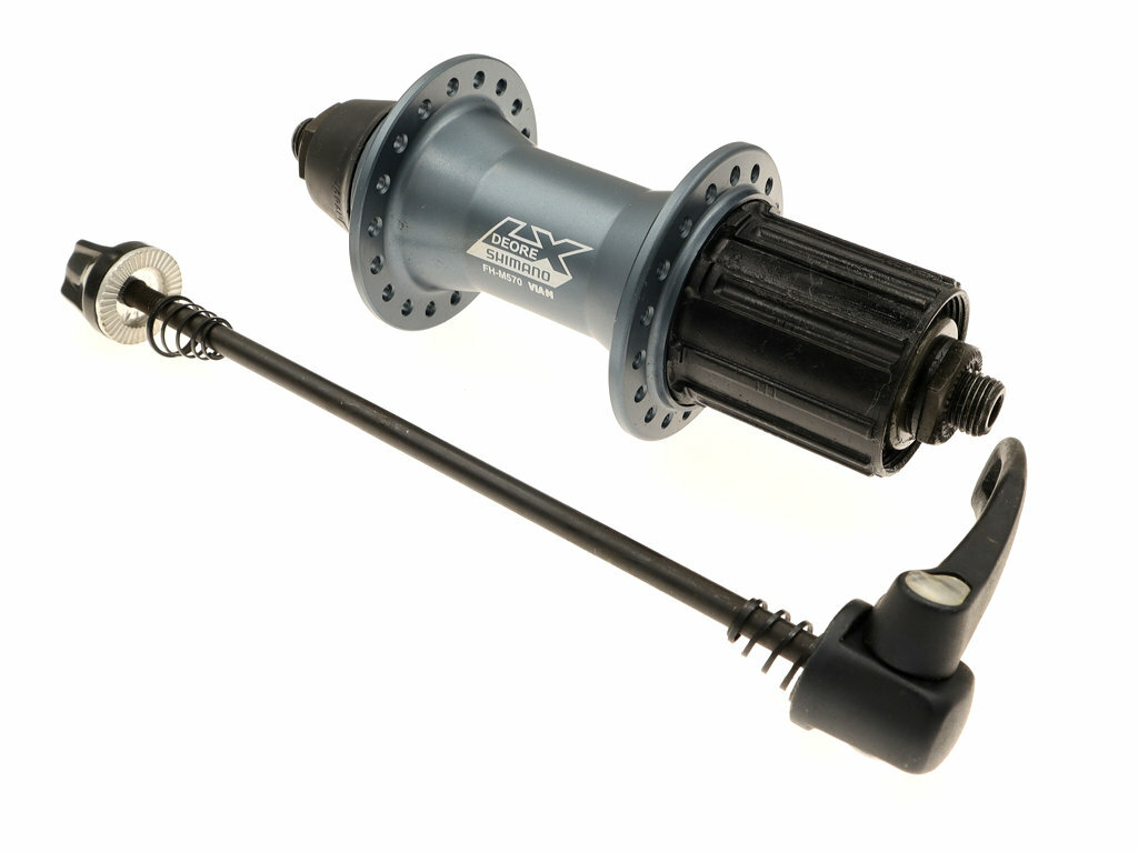 Shimano Deore LX FH-M570 9-Speed MTB Bike Rear Hub 36 Holes QR x 135mm