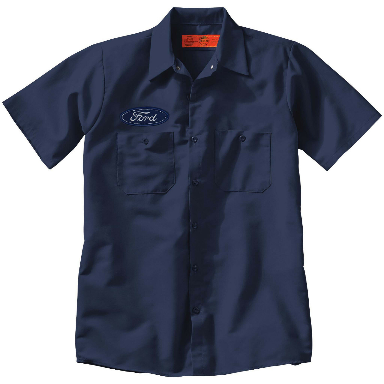 Ford Mechanic Work Shirt with Embroidered Patch, New, Free Shipping
