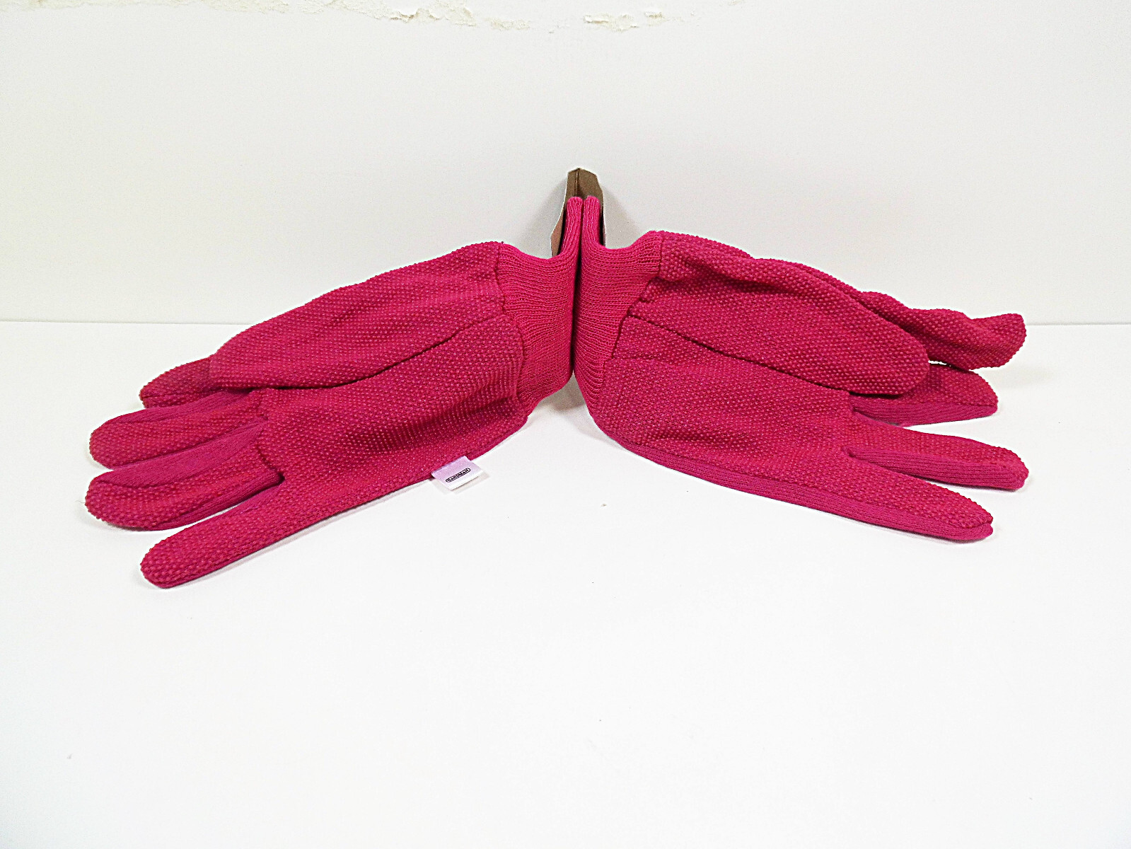 Garden Gloves w Grip Dots L SM XS Gardening Gauntlet Glove Cotton 1 Pr. Cleanup