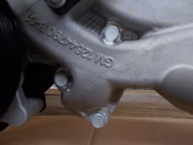 LT1/ LT4 Water Pump Assembly for 2016-2021 Camaro NEW GM 12644790 Brand New