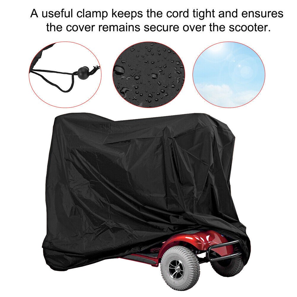 Waterproof Heavy Duty Mobility Scooter Cover Outdoor Rain Dust UV Protector