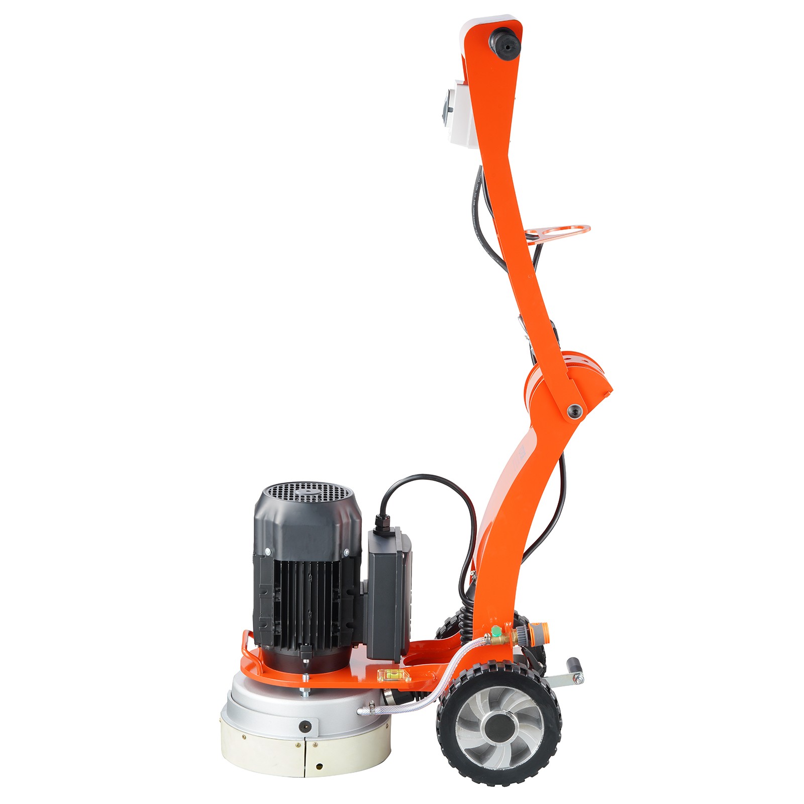 Concrete Floor Grinder 10" Walk-Behind Polisher 1.7HP Adjustable Machine