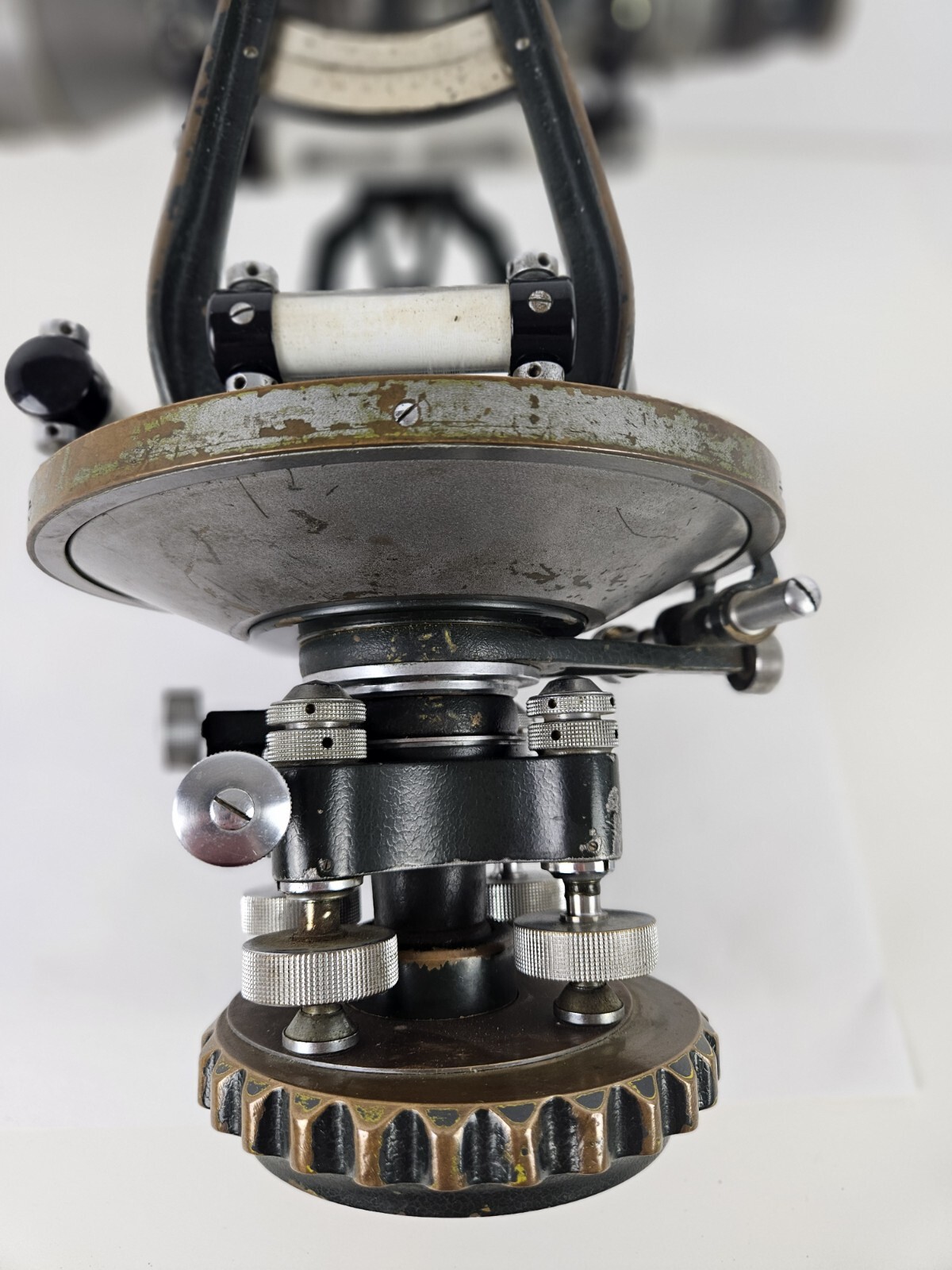 1956 LAFAYETTE No. 10333 Brass Surveyors Transit with Compass and 10" Telescope