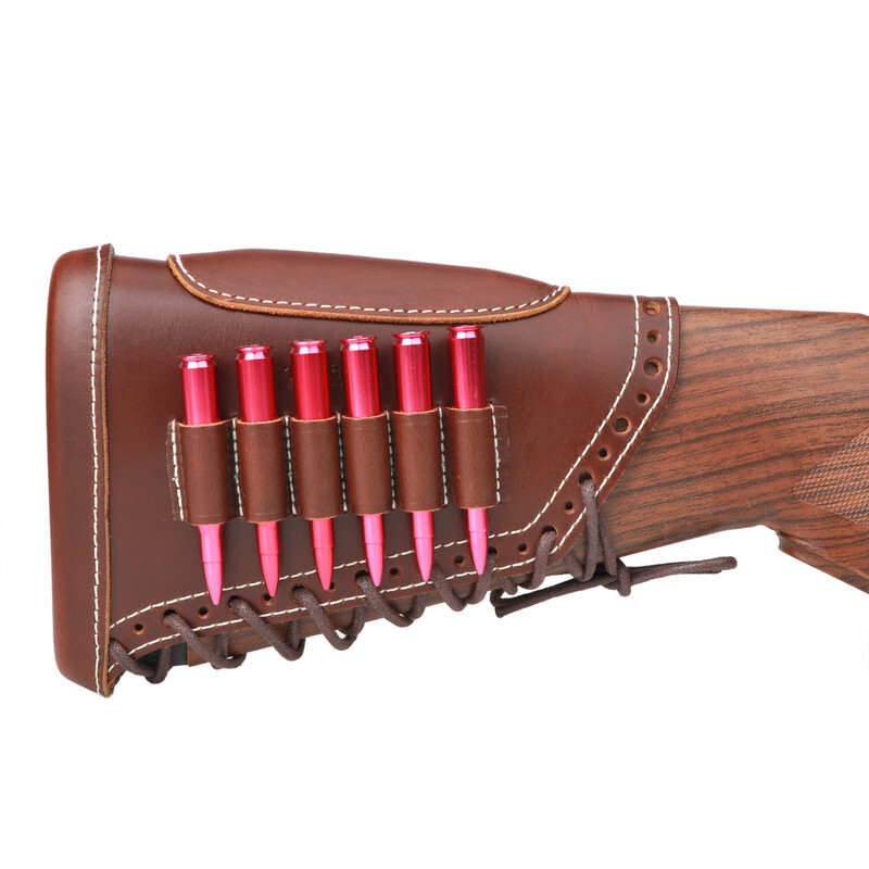 Tourbon Shooting Recoil Pad Rifle Cheek Rest Riser Gun Ammo Hold Buttstock Cover