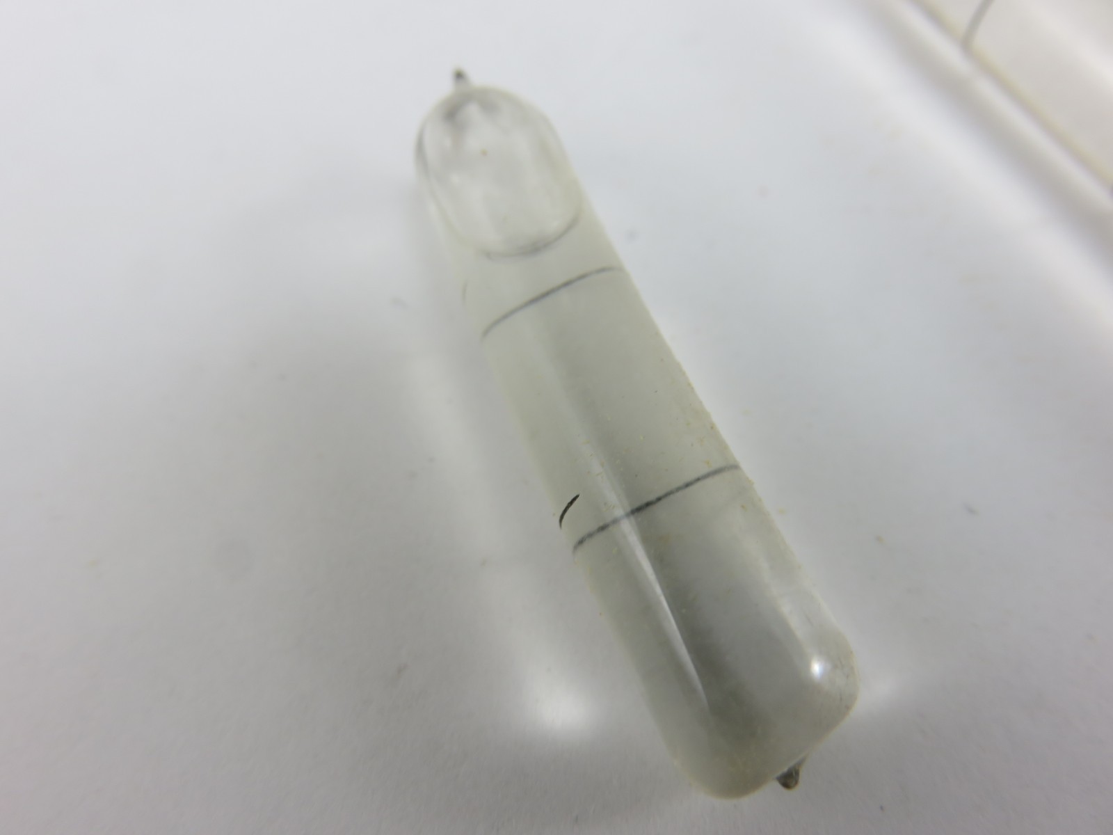 Stanley 208 Proved Level Glasses Vial 1.5" & 2" 4pc Total Vintage Made In USA