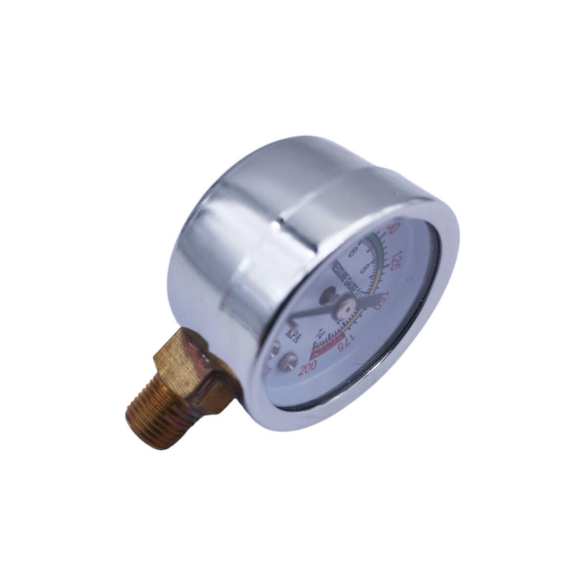 2 pcs Air Compressor Pressure Gauge 0-200 PSI 1/8" NPT Side Mount 1.5" Face