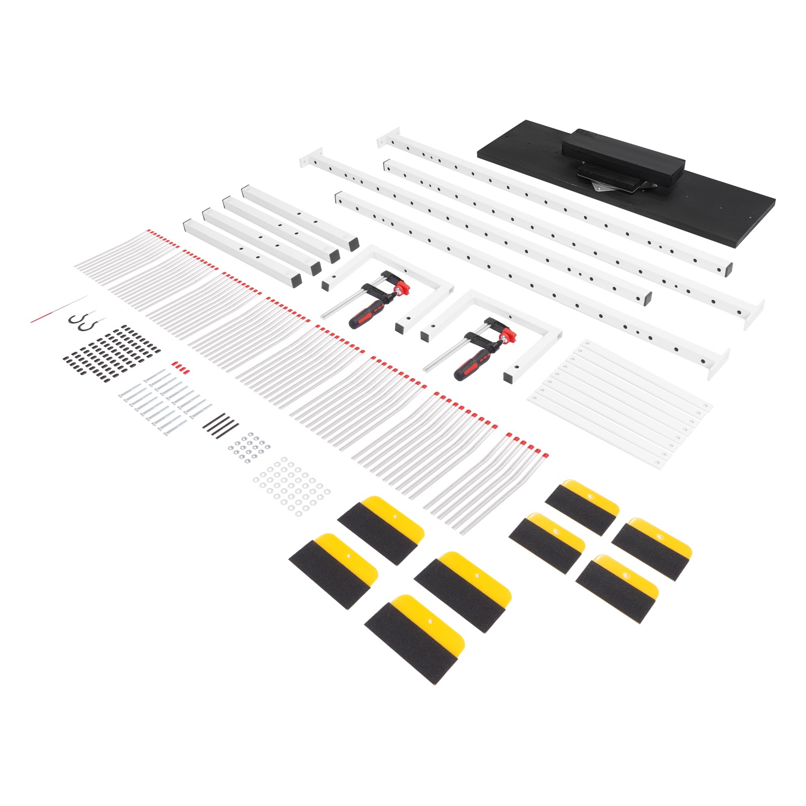 Cabinet Door Spray Rack+Drying Rack For Interior, Exterior, Spray, Roll, Brush