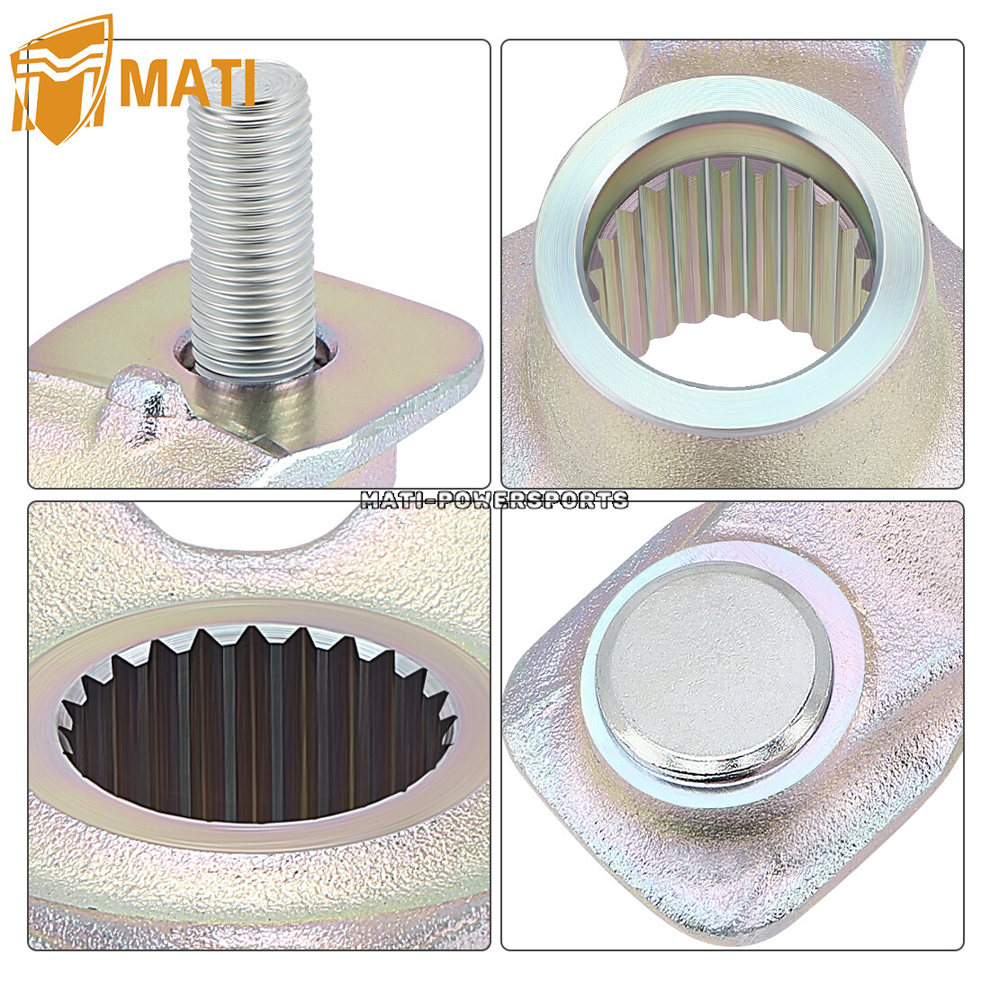 2 Rear Wheel Hubs for Yamaha YFZ450R 2009 2010 2011 2012 2013 2014 2015-2024 ATV