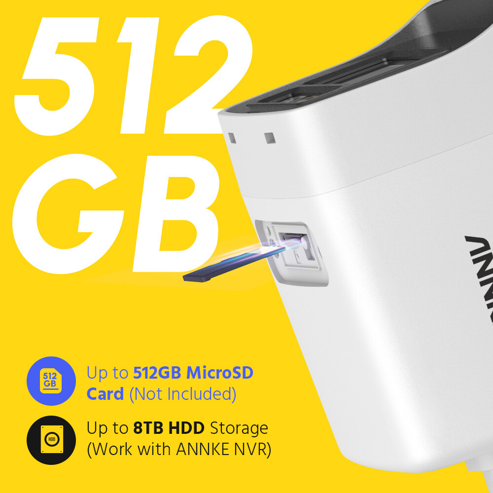 ANNKE 12MP 8CH NVR POE Security Camera System 4K Audio Recording AI Color Night