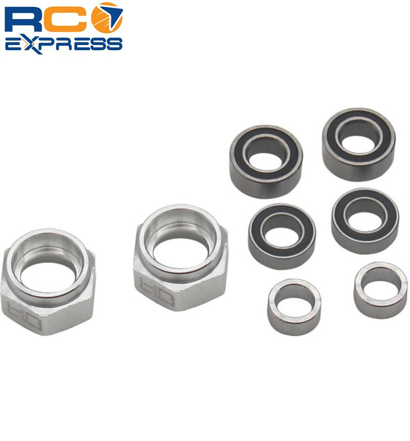 Hot Racing 12mm Hex Bearing Conversion Front Adapter TGH10BF08