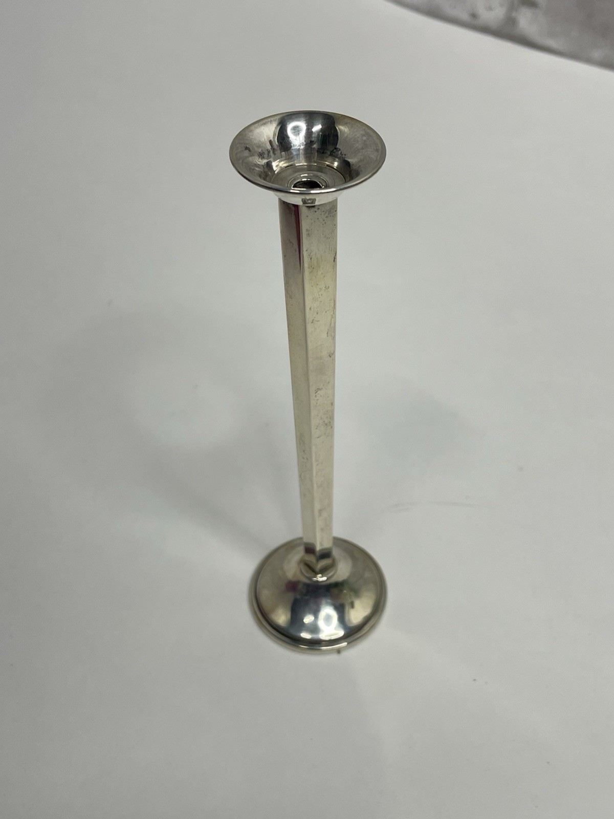 Cartier Vintage Sterling Silver Bud Vase Weighted 925 Storage Bag Original Box