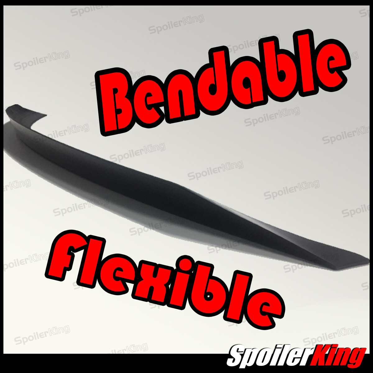 SpoilerKing 495VC Universal 30"- 59" Custom Rear Polyurethane Trunk Spoiler Wing