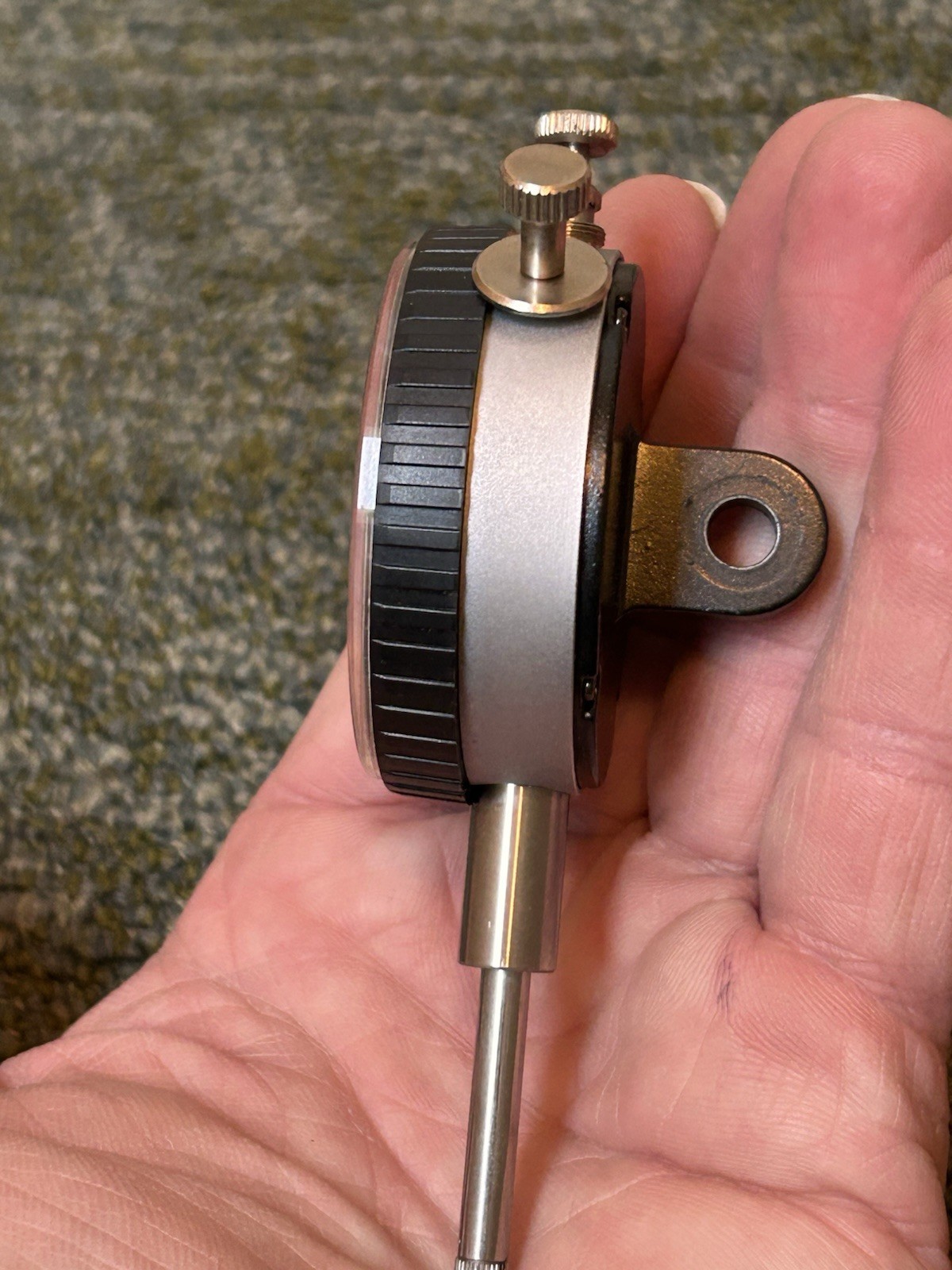 MITUTOYO No.2416F Precision Dial Indicator 1" Range .001" Grads