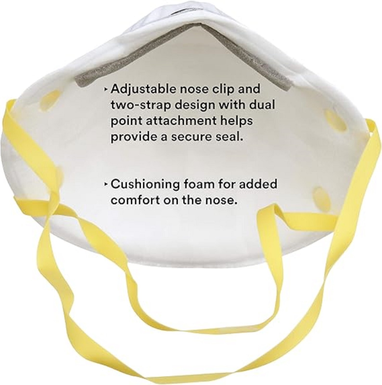 1- Box Of 20 3M 8210 N95 Disposable Protective Particulate Respirator Dust Mask