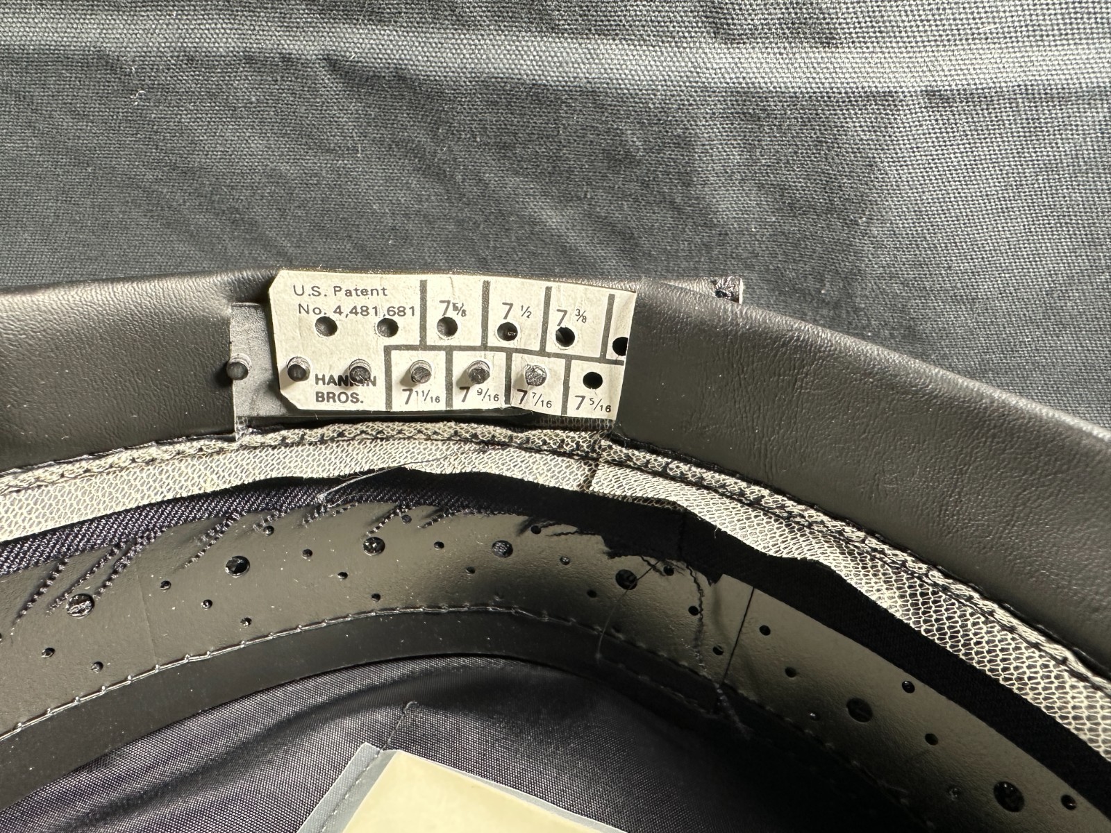 Navy Blue Police Hat