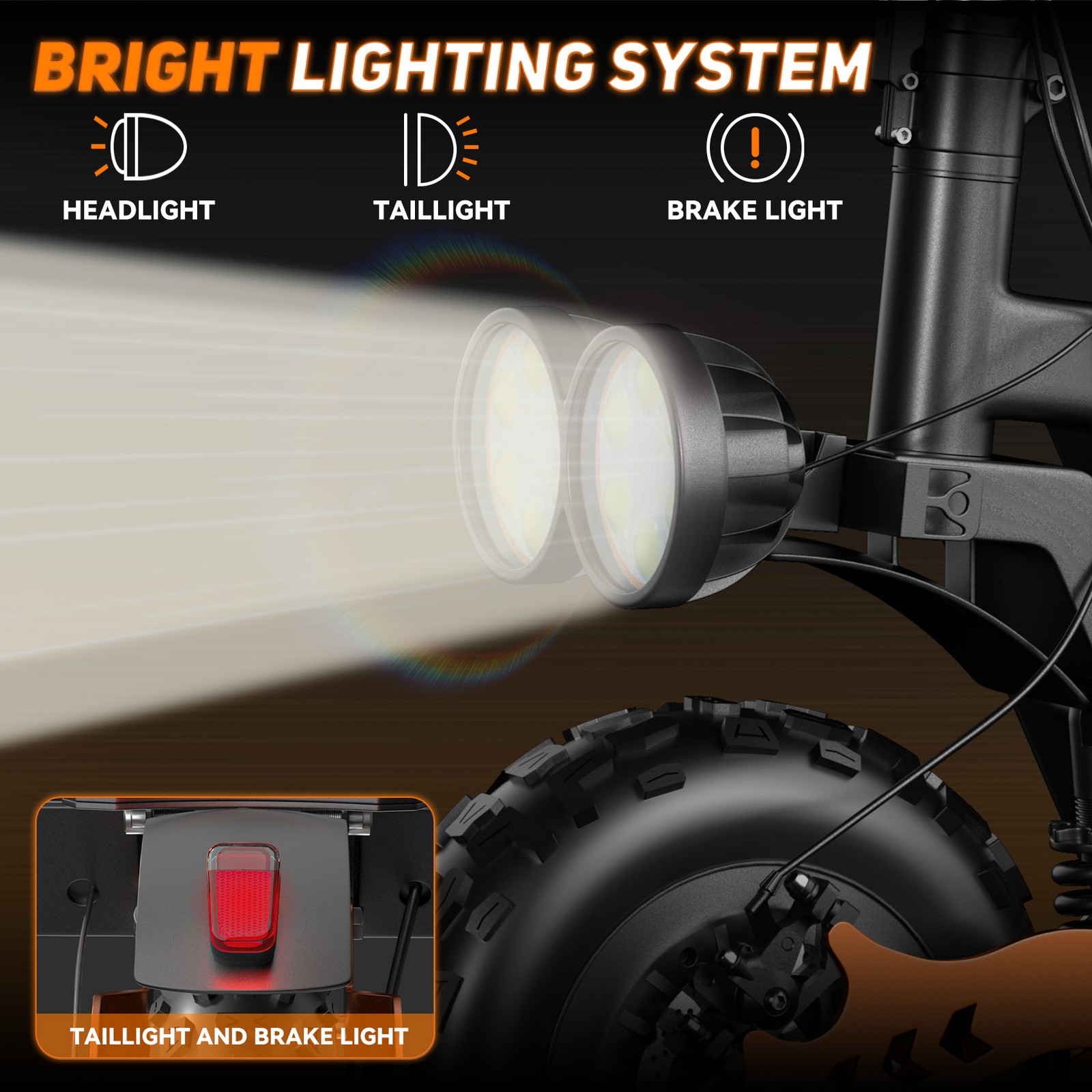 2000W Electric Scooter for Adults 30MPH 70Miles Range E-Scooter with 11" Tires