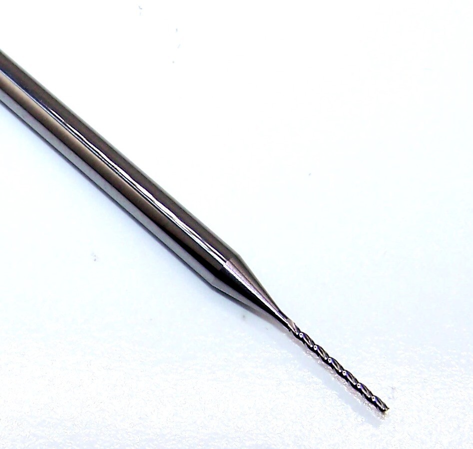1/32" (.0312") CARBIDE END MILL 3 FLUTE EXTENDED FLUTE OTC - 1710-0312.375