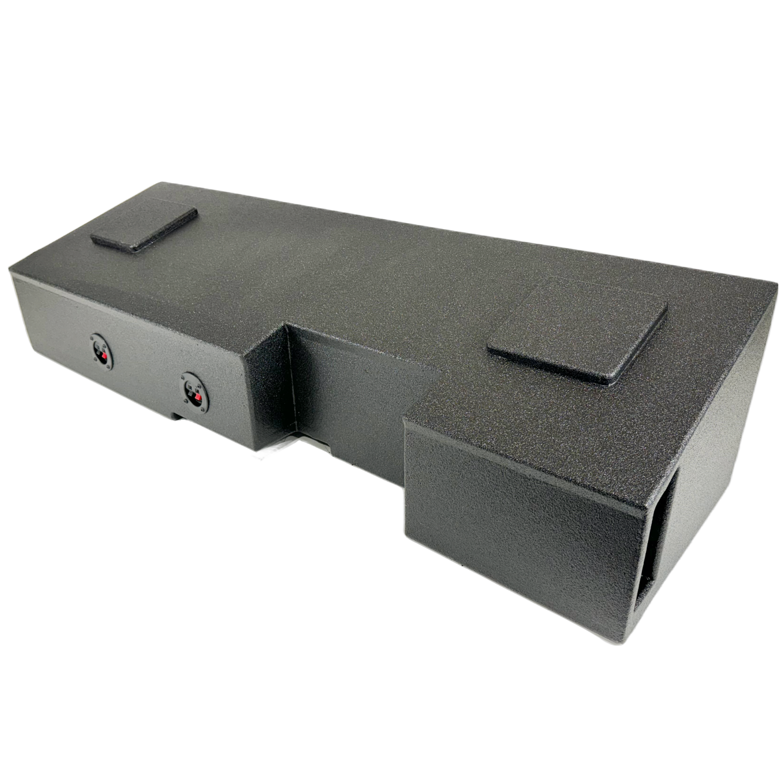 SubWoofer Box Chevy Silverado Gmc Sierra 19-24 Crew Cab 2X10 Woofers Ported